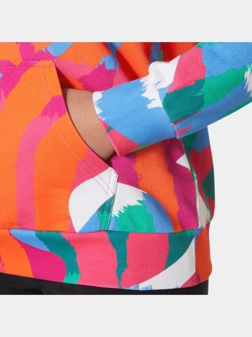 Helly Hansen W Hh Logo Hoodie Graphic női kapucnis pulóver multikolor színben 5