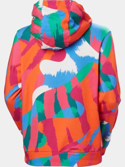 Helly Hansen W Hh Logo Hoodie Graphic női kapucnis pulóver multikolor színben 7