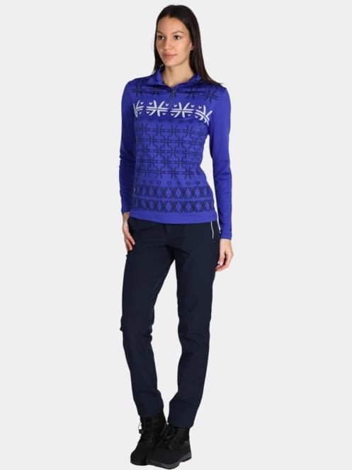 Luhta Luhta Erottaja női softshell nadrág sötétkék színben 5