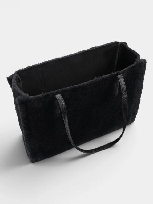 Luhta Luhta Oja női shopper táska fekete színben 5