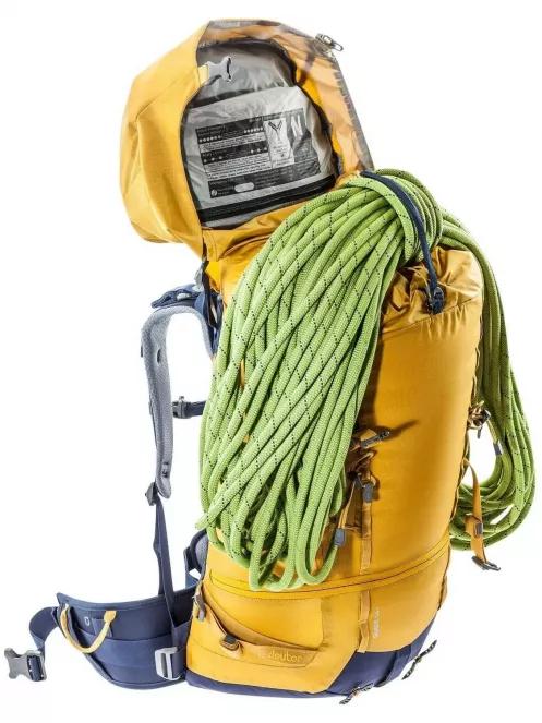 Deuter Deuter Guide 44+ hegymászó hátizsák sárga színben 6