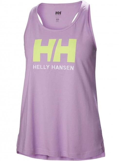 Helly Hansen W Hh Logo Singlet női atléta lila színben 4
