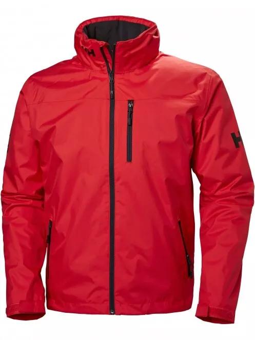 Helly Hansen Crew Hooded Midlayer Jacket férfi esőkabát piros színben 4