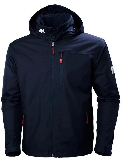 Helly Hansen Crew Hooded Midlayer Jacket férfi átmeneti kabát sötétkék színben 4