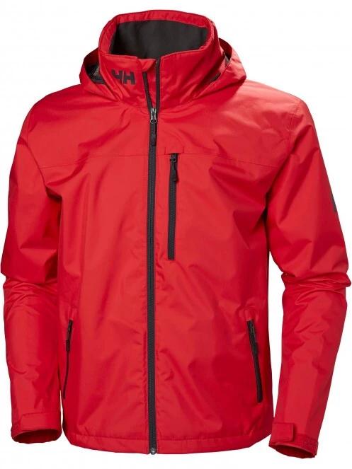 Helly Hansen Crew Hooded Jacket férfi esőkabát piros színben 8