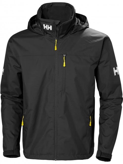 Helly Hansen Crew Hooded Jacket férfi esőkabát fekete színben 2