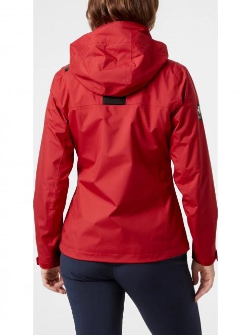 Helly Hansen W Crew Hooded Midlayer Jacket női utcai kabát piros színben 3
