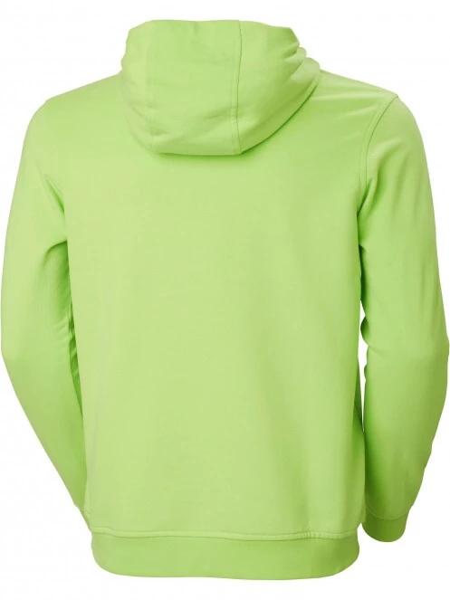 Helly Hansen Hh Logo Hoodie férfi kapucnis pulóver zöld színben 5