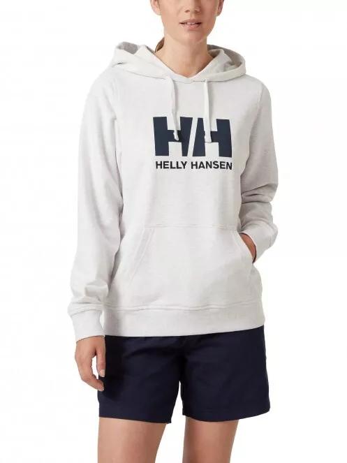 Helly Hansen W Hh Logo Hoodie női kapucnis pulóver szürke színben 2