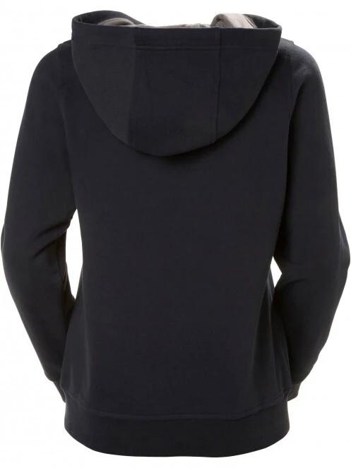Helly Hansen W Hh Logo Hoodie női kapucnis pulóver sötétkék színben 3