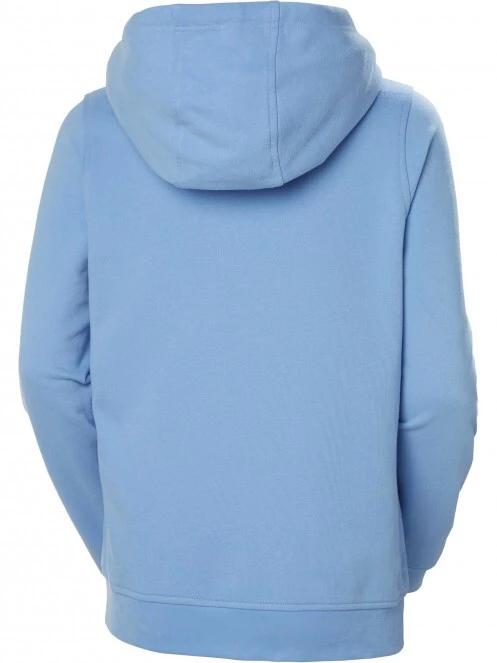 Helly Hansen W Hh Logo Hoodie női kapucnis pulóver kék színben 5