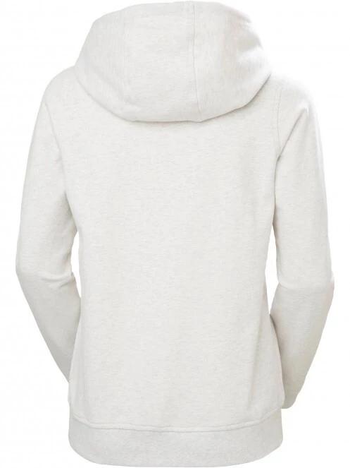 Helly Hansen W Hh Logo Hoodie női kapucnis pulóver fehér színben 5