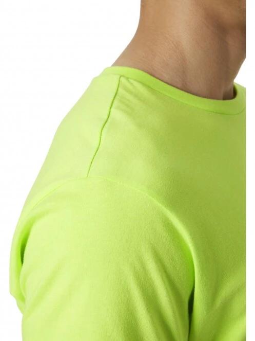 Helly Hansen Hh Logo T-Shirt férfi rövid ujjú póló zöld színben 5