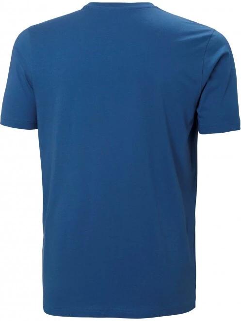 Helly Hansen Hh Logo T-Shirt férfi rövid ujjú póló kék színben 6
