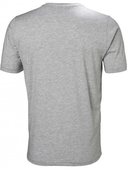 Helly Hansen Hh Logo T-Shirt férfi rövid ujjú póló szürke színben 3