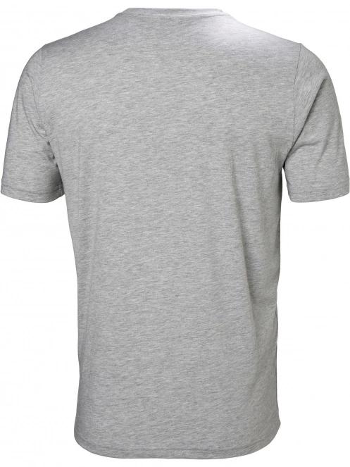 Helly Hansen Hh Logo T-Shirt férfi rövid ujjú póló szürke színben 3
