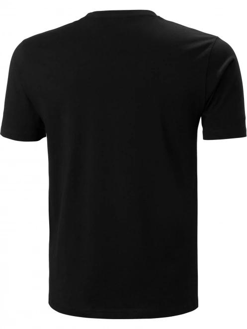 Helly Hansen Hh Logo T-Shirt férfi rövid ujjú póló fekete színben 5