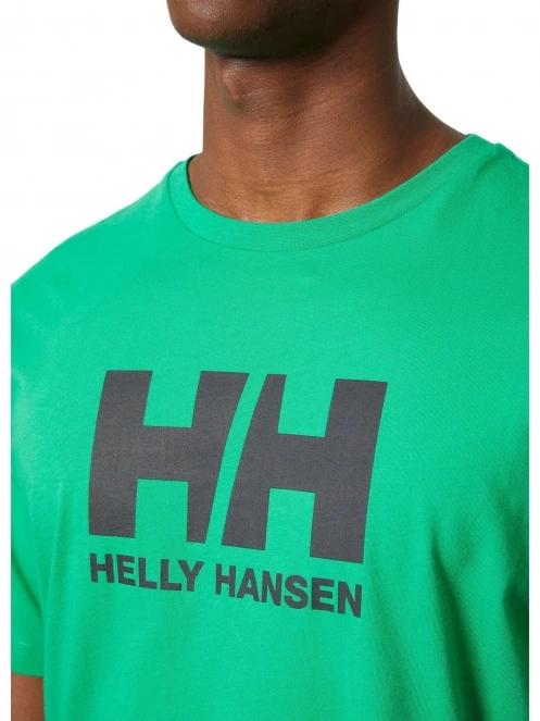 Helly Hansen Hh Logo T-Shirt férfi ujjatlan póló zöld színben 4