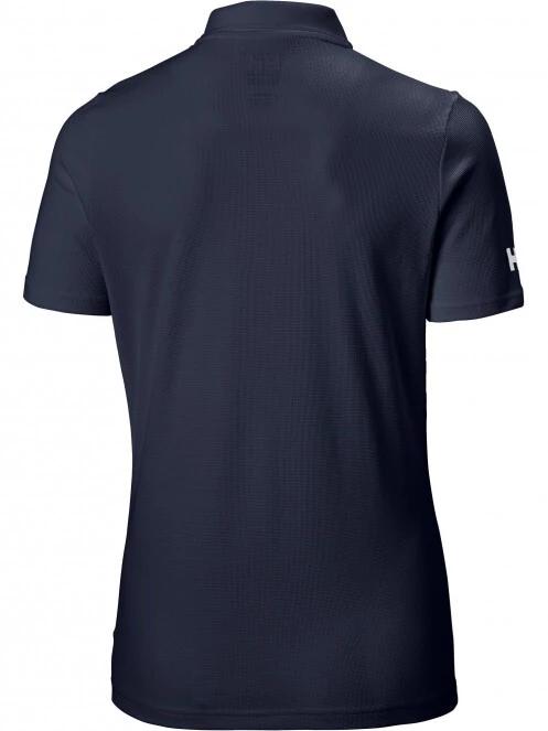 Helly Hansen W Crew Tech Polo női galléros póló sötétkék színben 3
