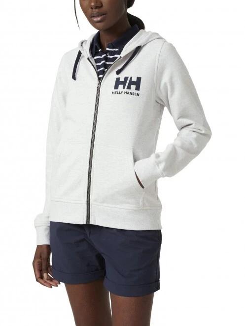 W Hh Logo Full Zip Hoodie