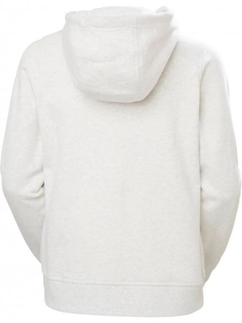 Helly Hansen W Hh Logo Full Zip Hoodie női kapucnis pulóver fehér színben 5