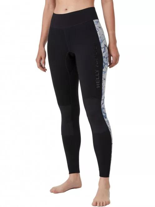 Helly Hansen W Waterwear Tights női neoprén nadrág fekete színben 2