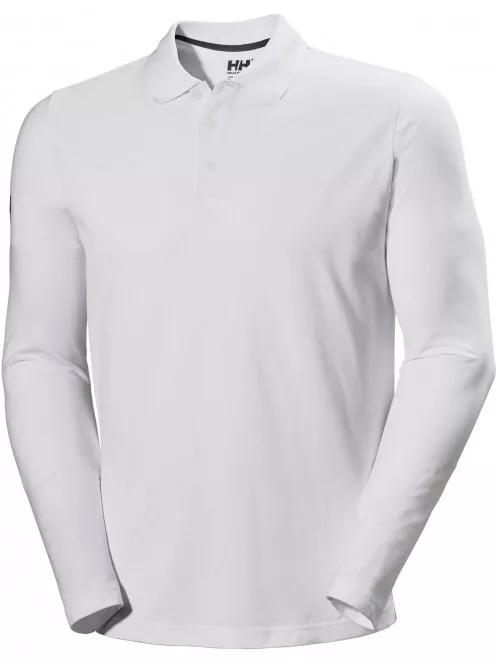 Helly Hansen Crewline Ls Polo férfi galléros póló fehér színben 2