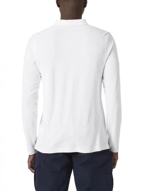 Helly Hansen Crewline Ls Polo férfi hosszú ujjú póló fehér színben 3