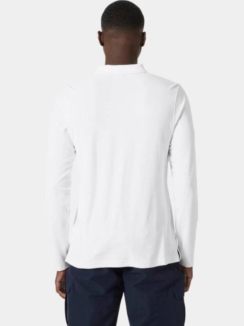 Helly Hansen Crewline Ls Polo férfi hosszú ujjú póló fehér színben 3