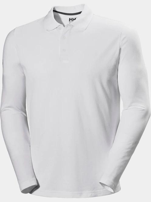 Helly Hansen Crewline Ls Polo férfi hosszú ujjú póló fehér színben 6