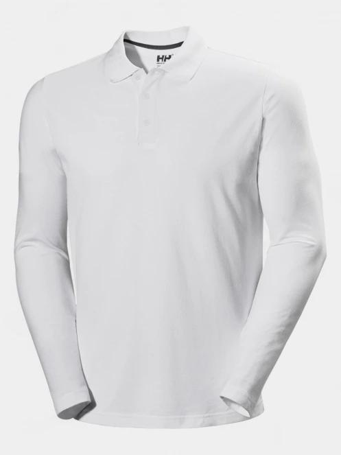 Helly Hansen Crewline Ls Polo férfi hosszú ujjú póló fehér színben 6