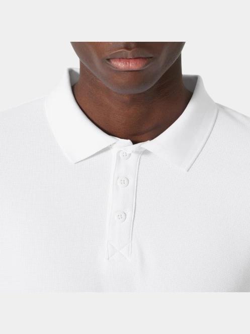 Helly Hansen Crewline Ls Polo férfi hosszú ujjú galléros póló fehér színben 4