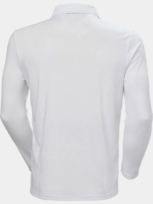 Helly Hansen Crewline Ls Polo férfi hosszú ujjú galléros póló fehér színben 7