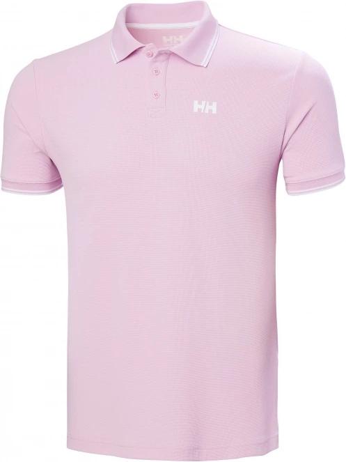 Helly Hansen Kos Polo férfi galléros póló rózsaszín színben 6