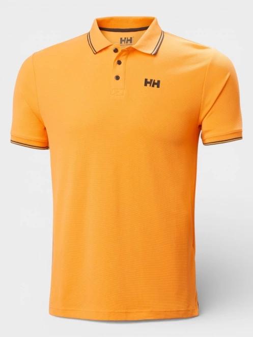 Helly Hansen Kos Polo férfi galléros póló narancssárga színben 6