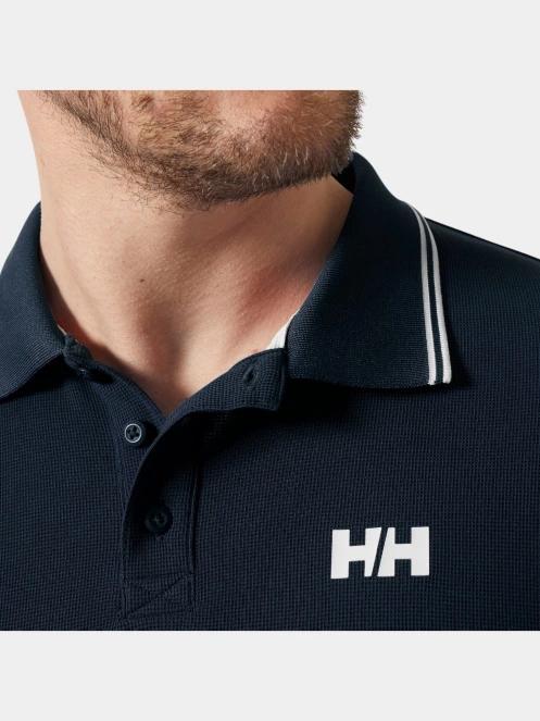 Helly Hansen Kos Polo férfi galléros póló sötétkék színben 4