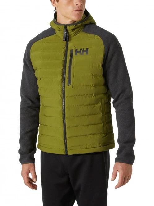 Helly Hansen Arctic Ocean Hybrid Insulator férfi átmeneti kabát zöld színben 2