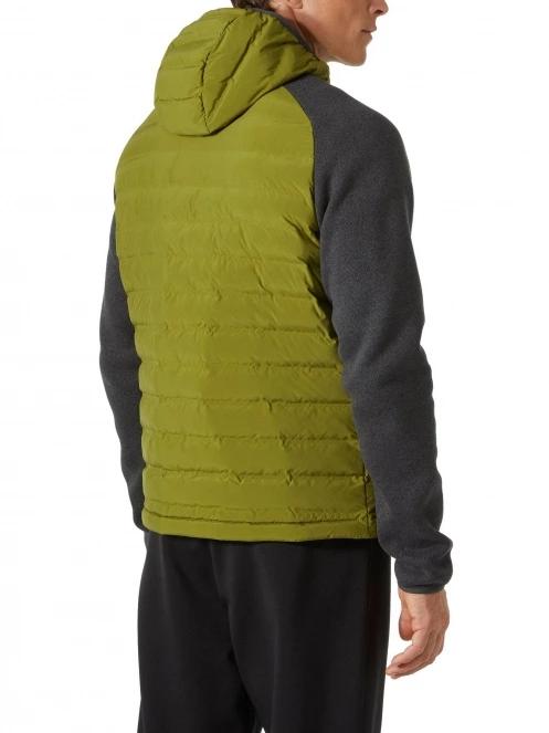 Helly Hansen Arctic Ocean Hybrid Insulator férfi átmeneti kabát zöld színben 3