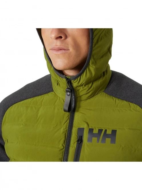 Helly Hansen Arctic Ocean Hybrid Insulator férfi átmeneti kabát zöld színben 4
