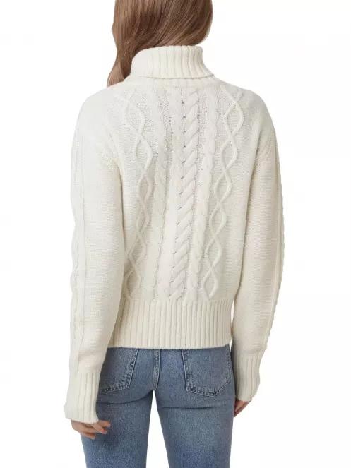 Helly Hansen W Arctic Ocean Chunky Knit női kötött pulóver fehér színben 3