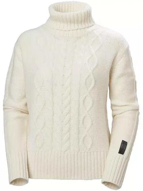 Helly Hansen W Arctic Ocean Chunky Knit női kötött pulóver fehér színben 4