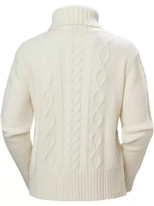 Helly Hansen W Arctic Ocean Chunky Knit női kötött pulóver fehér színben 5