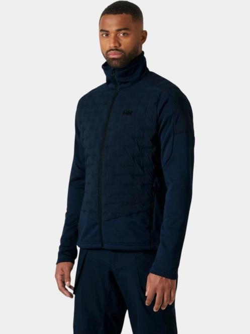 Helly Hansen Hp Hybrid Stretch Insulator férfi steppelt átmeneti kabát sötétkék színben 2