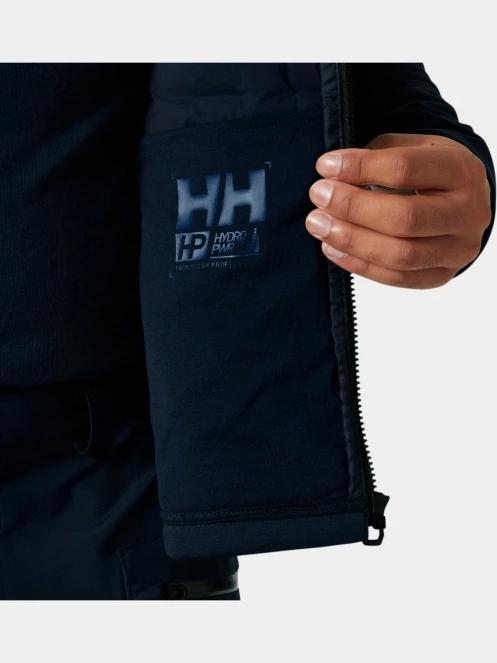 Helly Hansen Hp Hybrid Stretch Insulator férfi steppelt átmeneti kabát sötétkék színben 5