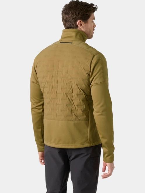 Helly Hansen Hp Hybrid Stretch Insulator férfi steppelt átmeneti kabát oliva színben 3