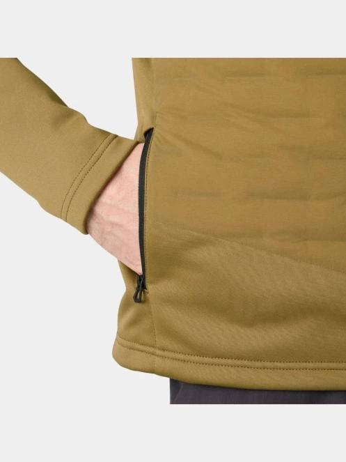 Helly Hansen Hp Hybrid Stretch Insulator férfi steppelt átmeneti kabát oliva színben 4