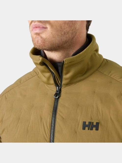 Helly Hansen Hp Hybrid Stretch Insulator férfi steppelt átmeneti kabát oliva színben 5