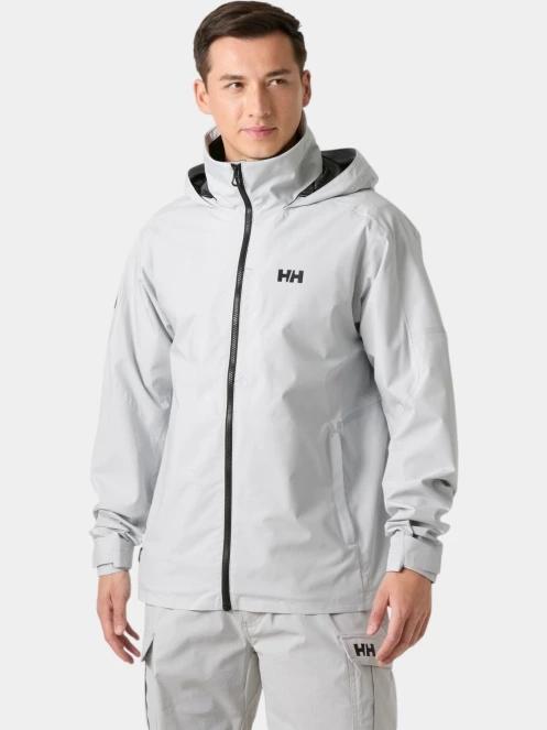 Helly Hansen Hp Racing Hooded Jacket 2.0 férfi vitorlás kabát szürke színben 2