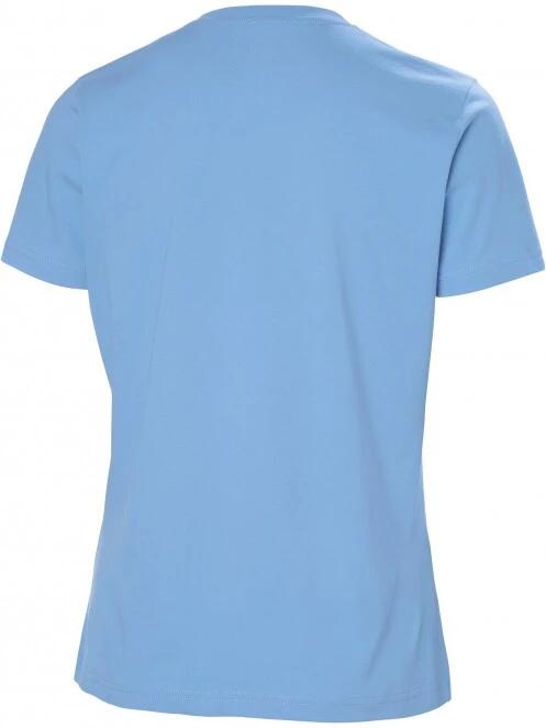 Helly Hansen W Hh Logo T-Shirt női rövid ujjú póló világoskék színben 5