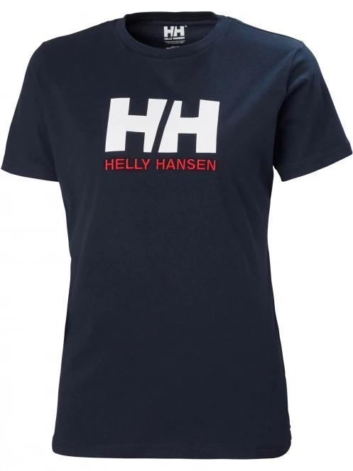Helly Hansen W Hh Logo T-Shirt női rövid ujjú póló sötétkék színben 4